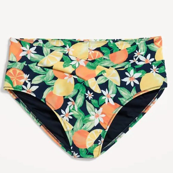 Scoop-Neck Bikini Swim Top and High Rise Bottom - NWT - Picture 4 of 5